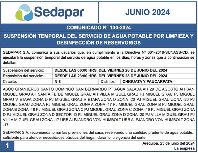 sedapar-cortes-de-agua-programados-arequipa-2024-06-28